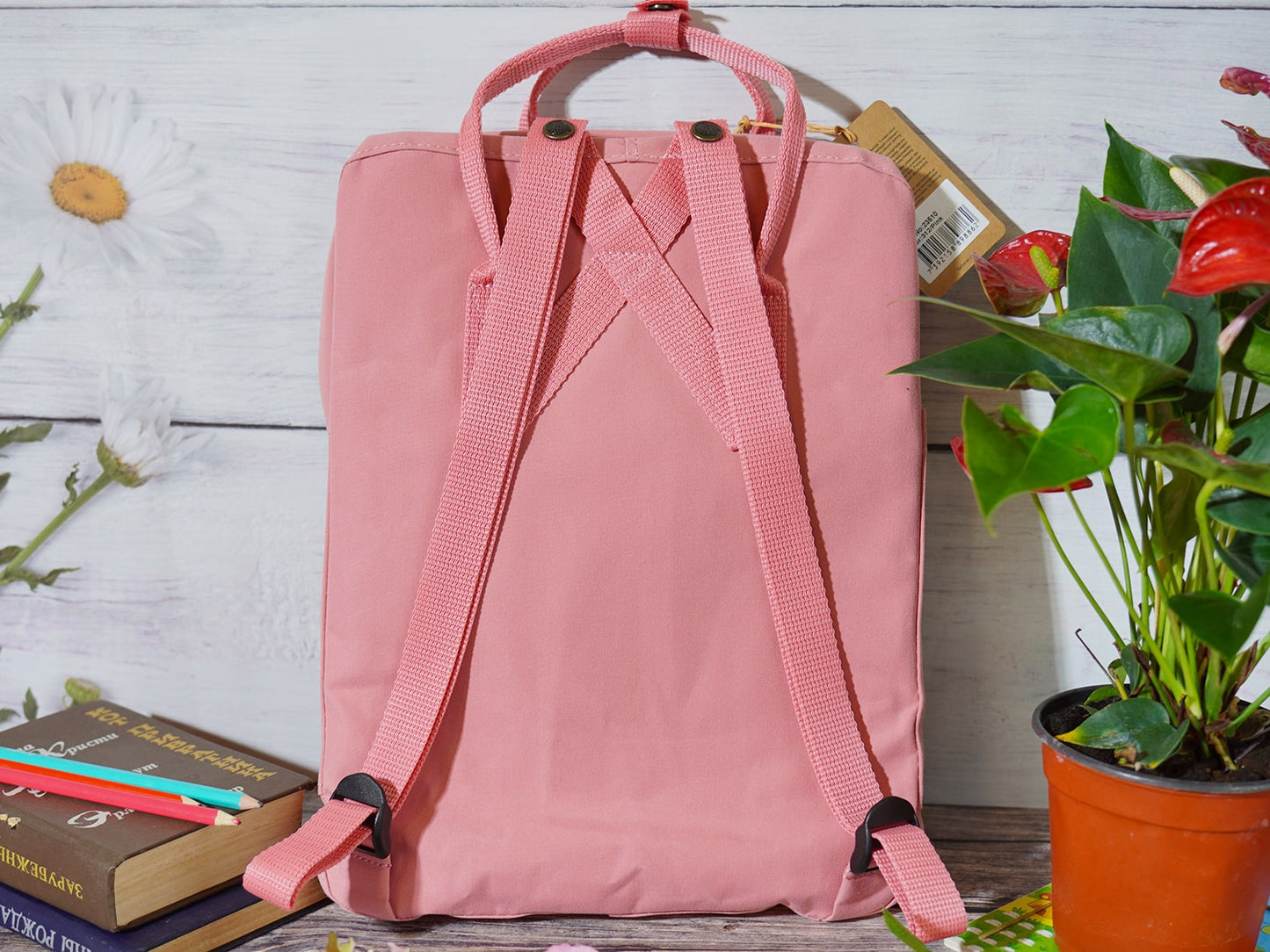 Fjallraven Kanken Backpack with Embroidered Kuromi - Personalized Embroidered Backpack - Custom Bag for Women