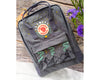  Fjallraven Kanken Backpack with Moon Phases, Stars & Aurora Embroidery - Personalized Embroidered Backpack - Custom Bag for Women 