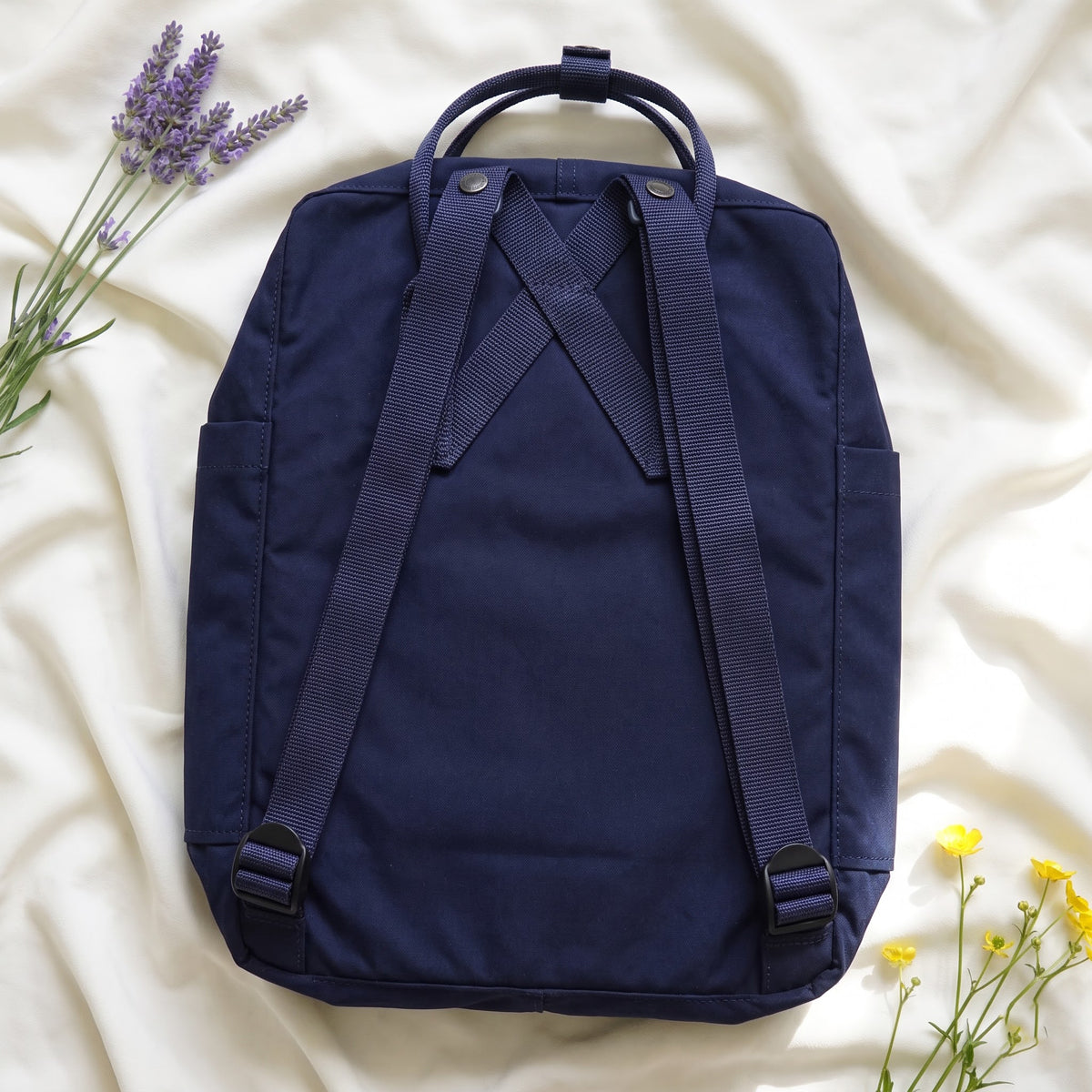 Fjällräven Kanken Regenbogen Bunter Gänseblümchen Bestickter Rucksack