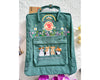  Fjallraven Kanken Backpack – Custom Dog Embroidery - Personalized Embroidered Backpack - Custom Bag for Women 