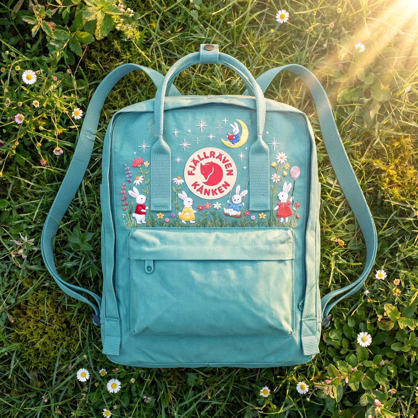 fjallraven-kanken-rainbow-colorful-daisy-embroidered-backpack