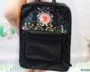  Fjallraven Kanken Backpack – Starry Night & Flower Forest Design - Personalized Embroidered Backpack - Custom Bag for Women 