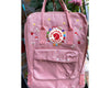  Fjallraven Kanken Backpack with Strawberry and Mushroom Embroidery  - Personalized Embroidered Backpack - Custom Bag for Women 