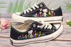  Embroidered Snoopy on Converse Chuck 70 Low-Top shoes/ Embroidered Snoopy Converse 