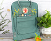  Fjallraven Kanken with Custom Anime-Inspired Embroidery - Personalized Embroidered Backpack - Custom Bag for Women 
