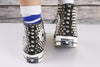  Black studded converse high tops/ Studded Converse Shoes black High Top/ Studded Sneakers men's 