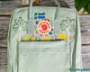  Custom Fjallraven Kanken Backpack – Swedish Summer Garden Design - Personalized Embroidered Backpack - Custom Bag for Women 
