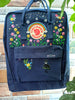  Fjallraven Kanken Backpack with Embroidered Turtle and Cat - Personalized Embroidered Backpack - Custom Bag for Women 