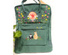  Personalized Fjallraven Kanken Backpack with Cats and Pet Embroidery - Personalized Embroidered Backpack - Custom Bag for Women 