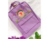  Custom Fjallraven Kanken Backpack – Rainbow, Sunflowers & Dandelions - Personalized Embroidered Backpack - Custom Bag for Women 