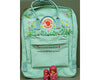  Fjallraven Kanken Backpack with Colorful Sunflower, Rainbow and Quote Embroidery - Personalized Embroidered Backpack - Custom Bag for Women 