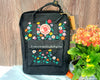  Embroidered Fjallraven Kanken – 3D Flower Garden Design - Personalized Embroidered Backpack - Custom Bag for Women 