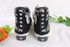  High-Top Spike Studded Shoes 