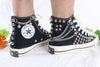  High-Top Spike Studded Shoes 