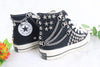  High-Top Spike Studded Shoes 